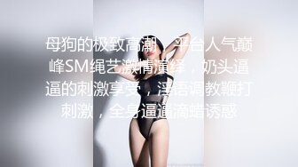 母狗的极致高潮，平台人气巅峰SM绳艺激情演绎，奶头逼逼的刺激享受，淫语调教鞭打刺激，全身逼逼滴蜡诱惑