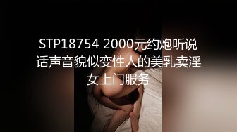 STP18754 2000元约炮听说话声音貌似变性人的美乳卖淫女上门服务