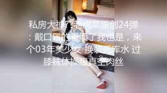 私房大神??老虎菜原创24弹：戴口罩的看烦了我也是，来个03年美少女 换装死库水 过膝袜体操服真空肉丝