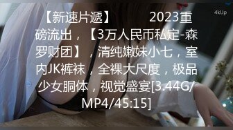 【新速片遞】 ♈♈♈ 2023重磅流出，【3万人民币私定-森罗财团】，清纯嫩妹小七，室内JK裤袜，全裸大尺度，极品少女胴体，视觉盛宴[3.44G/MP4/45:15]