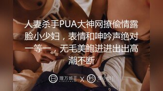 人妻杀手PUA大神网撩偸情露脸小少妇，表情和呻吟声绝对一等一，无毛美鲍进进出出高潮不断